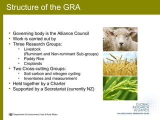 Animal health and greenhouse gas emissions intensity network