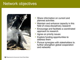Animal health and greenhouse gas emissions intensity network