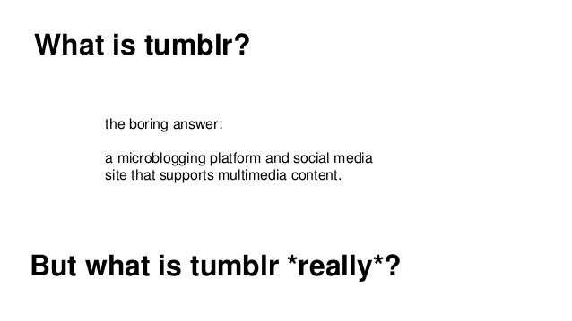 using tumblr for readers advisory