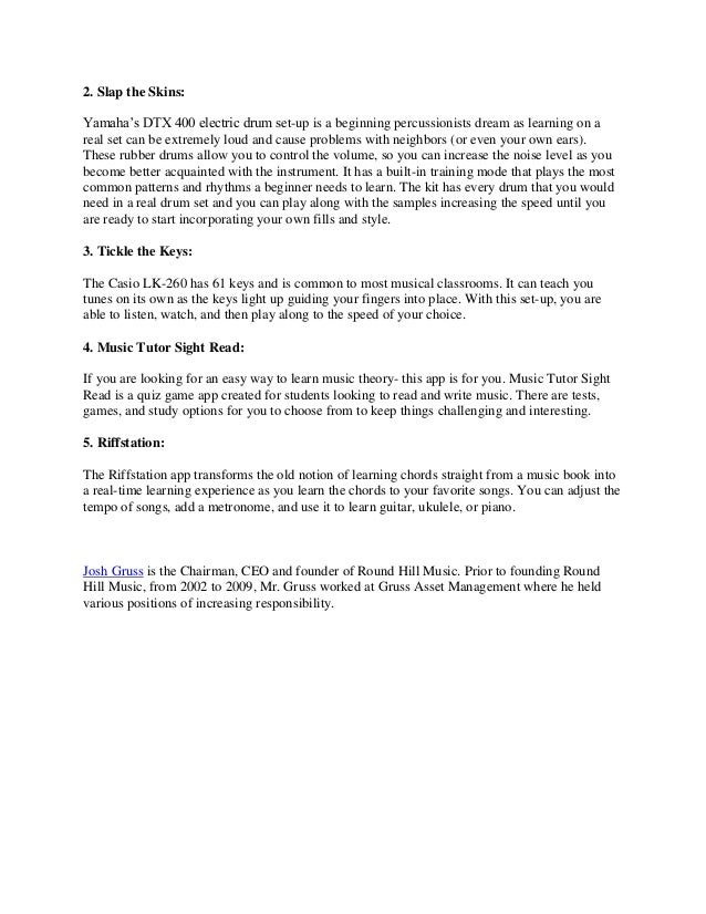 5 Music Apps That Teach You How to Play