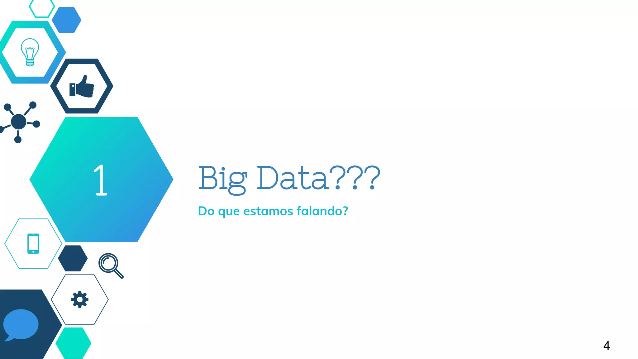 Big Data???
Do que estamos falando?
1
4
 