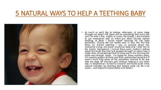 Natural Ways To Help Baby With Teething Natural Ways To Help Baby With Teething