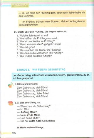 die Mutter Oxana, 34 
32 
1. Schau dir die Bilder an. ¥	 