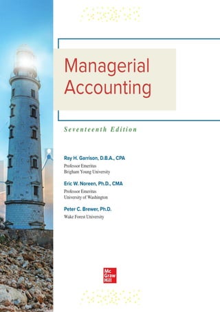 Managerial Accounting 17th Edition PDF Textbook | PDF