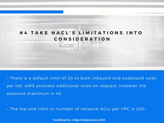 5 Not-to-Ignore Best Practices for AWS NACLs (Network Access Control ...