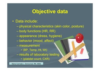 5 objective data | PPT