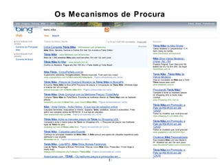 Os Mecanismos de Procura




           11
 