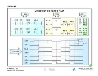 Simatic S5 Rlo 5 operaciones binarias | PDF
