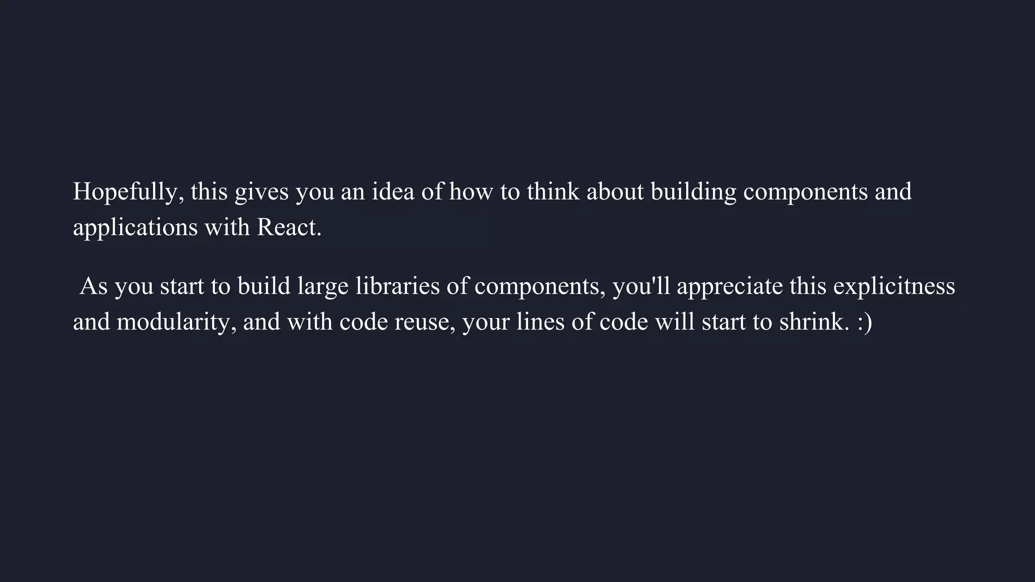 Thinking in react | PPT