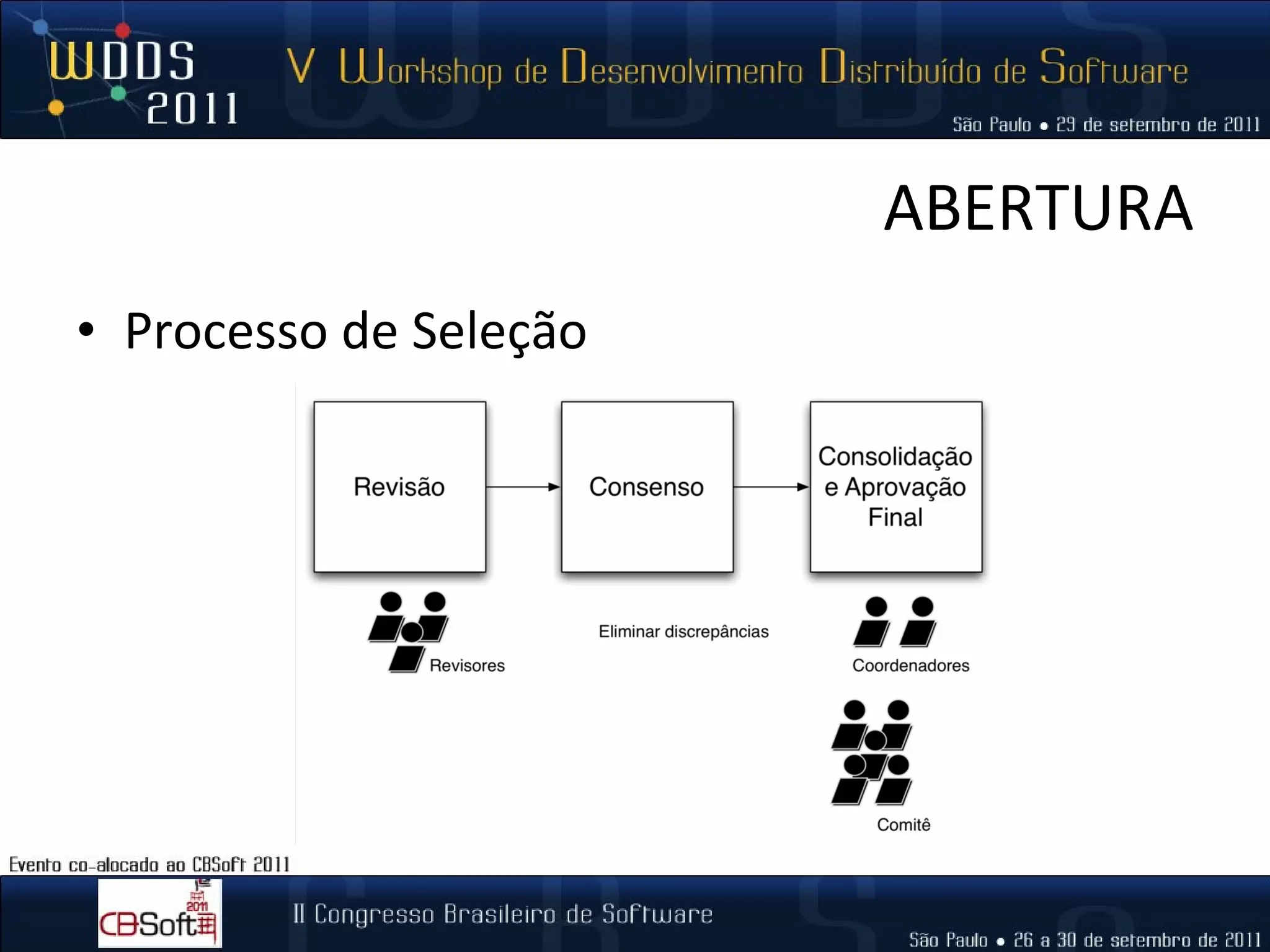 ABERTURA Processo de Seleção 