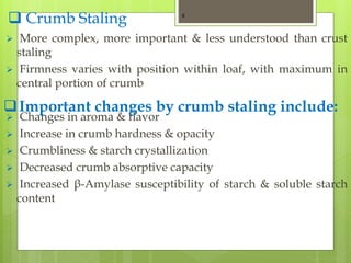 Packaging and bread staling in the Cereals | PPT