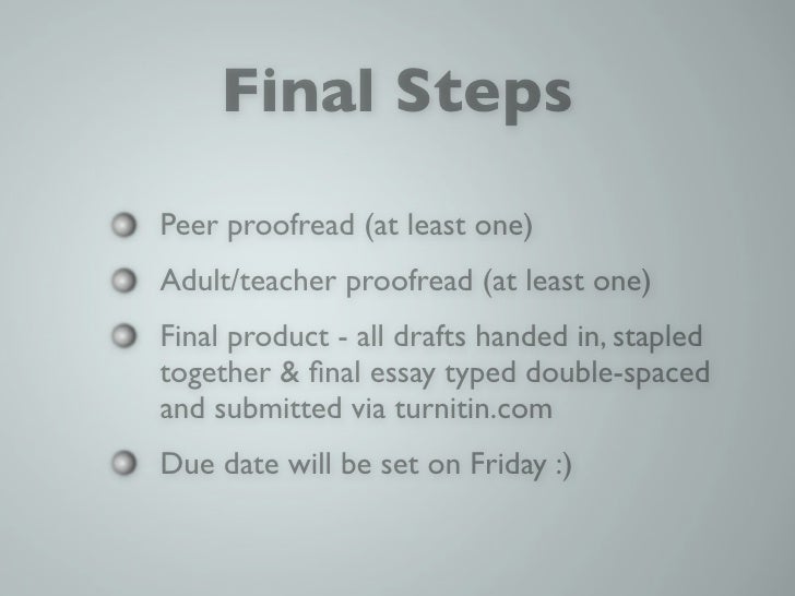 5 paragraph essay assignments