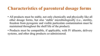 5 Parenteral preparations; Formulation and packaging.pdf