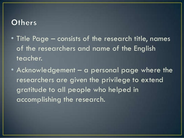 Parts of research paper chapter 1-5 image