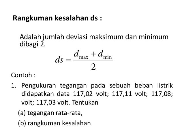 5 Pengukuran Dan Kesalahan