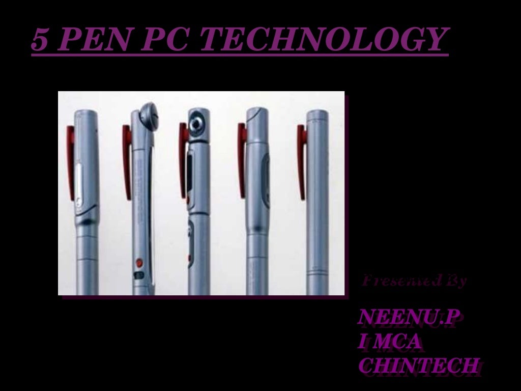 5 pen pc technology