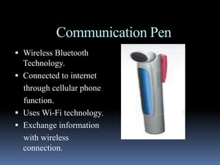 Pen Internet 5 pen pc tech | PPT