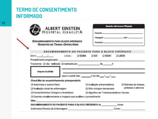 TERMO DE CONSENTIMENTO
INFORMADO
15
 