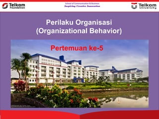 Perilaku Organisasi
(Organizational Behavior)
Penempatan Pegawai
School of Communication & Business
Inspiring Creative Innovation
Pertemuan ke-5
 