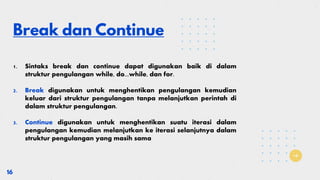 Algoritma dan Struktur Data (Python) - Perulangan | PDF