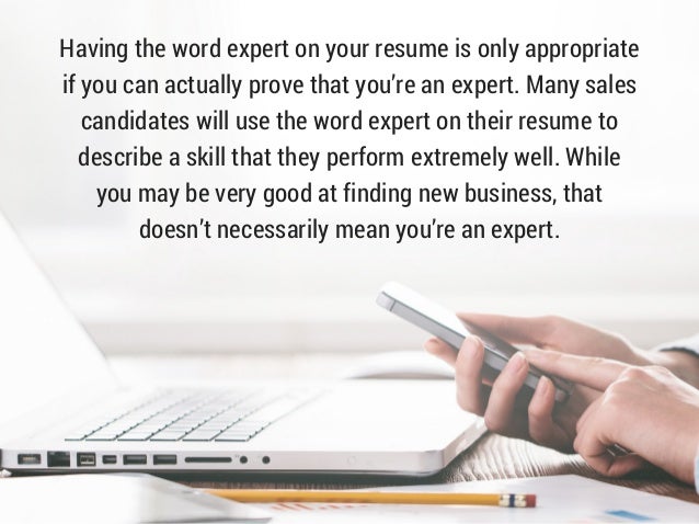the word resumes