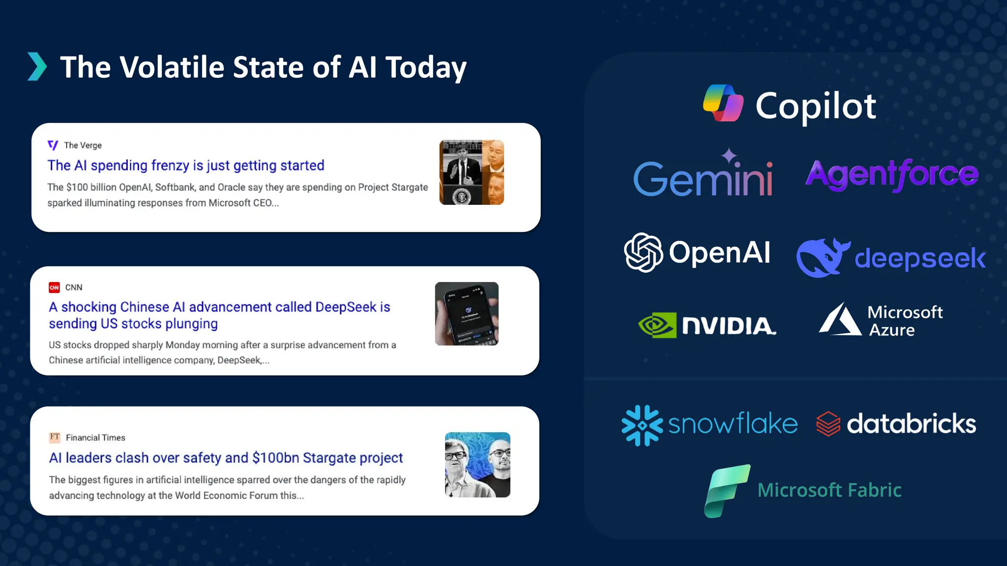 The Volatile State of AI Today
 