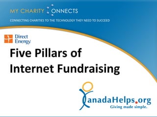 Five Pillars of
      Internet Fundraising


139
 