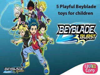 5 playful beyblade toys for children