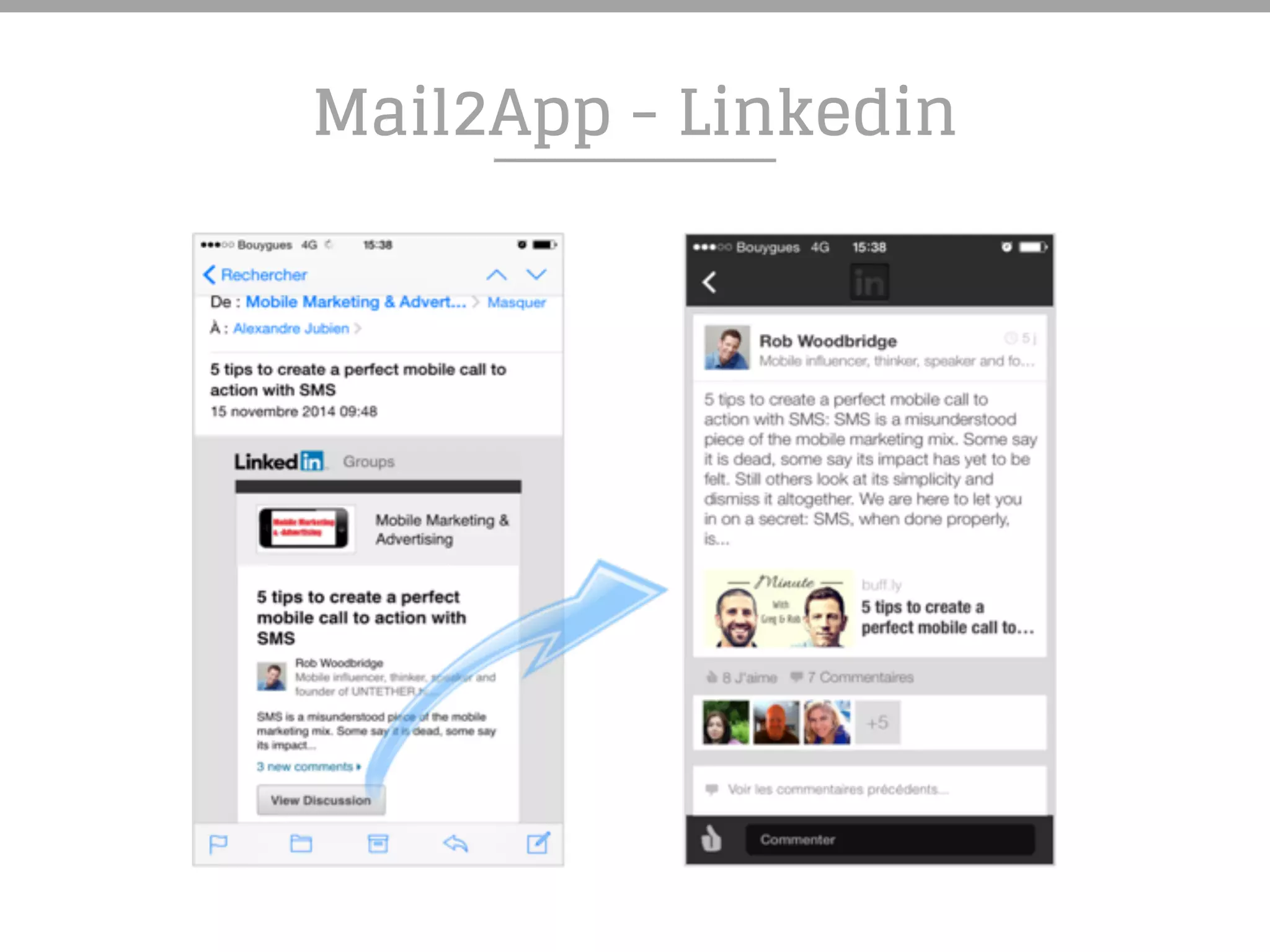 Mail2App - Linkedin
 