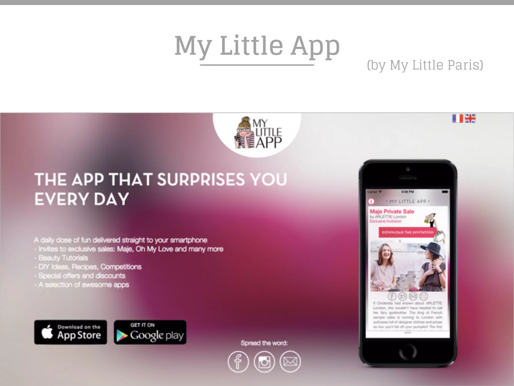 My Little App
(by My Little Paris)
 