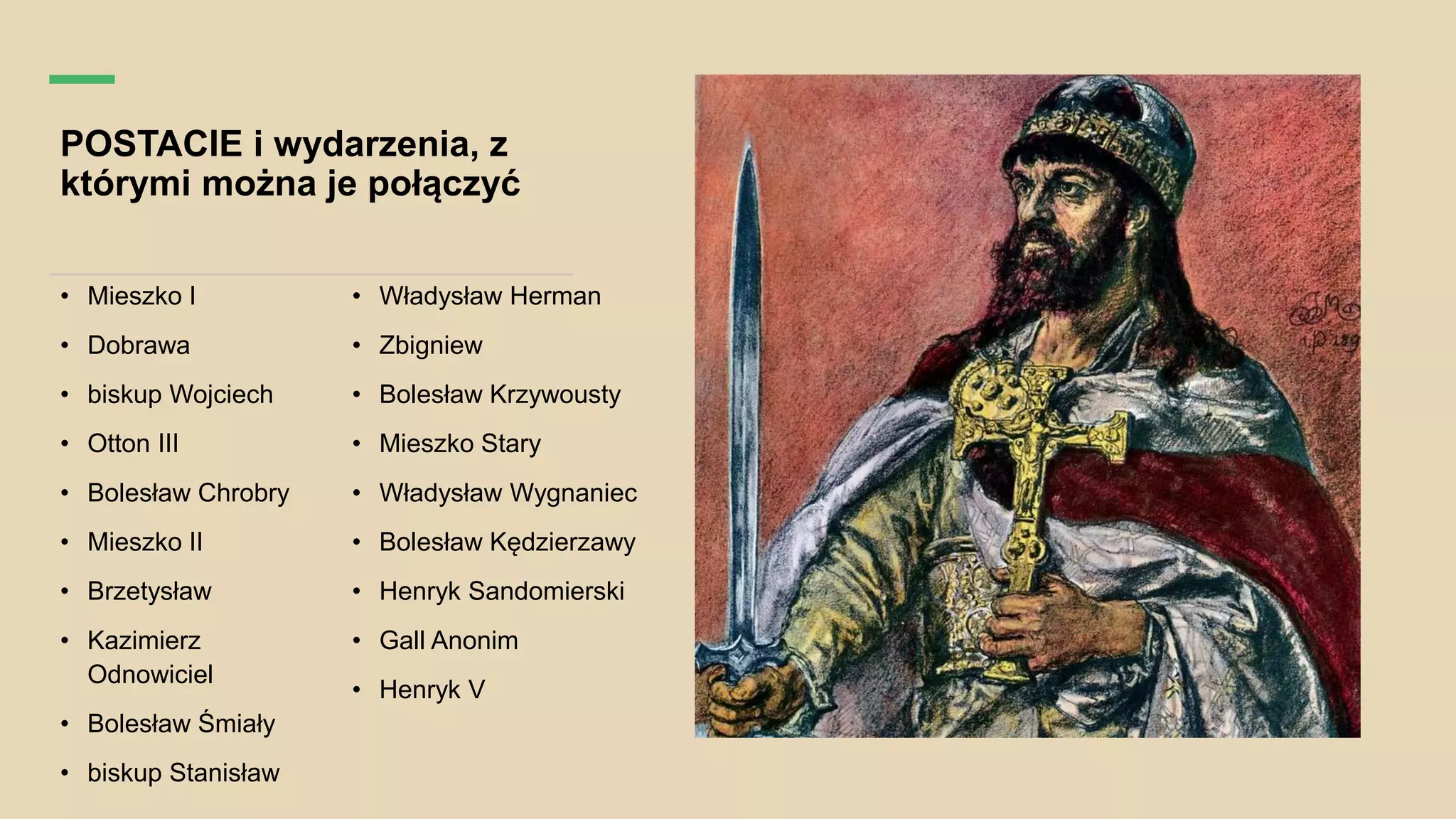 Początki państwa polskiego - powtórzenie | PPTX