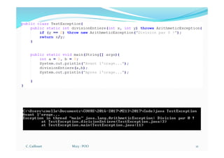 C. Caillouet M213 - POO 12
 