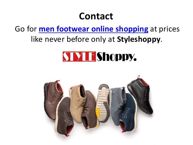 5 Popular Men Footwear One Can Buy Online