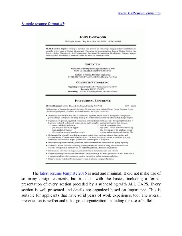 popular cv templates