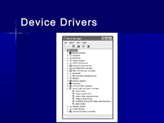Device Drivers 
 