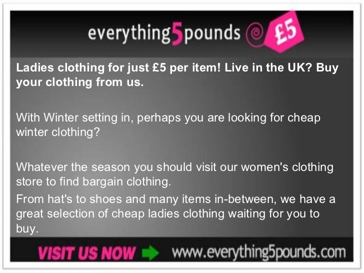 5 Pound Clothing from