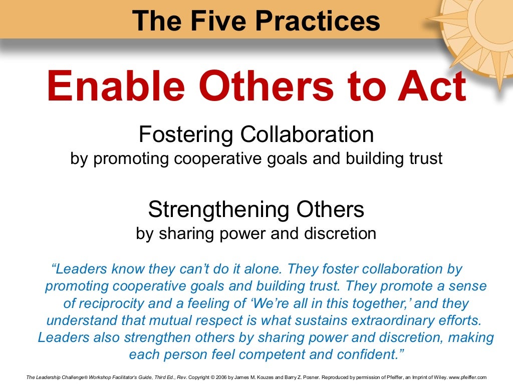 5 practices of exemplary leadership