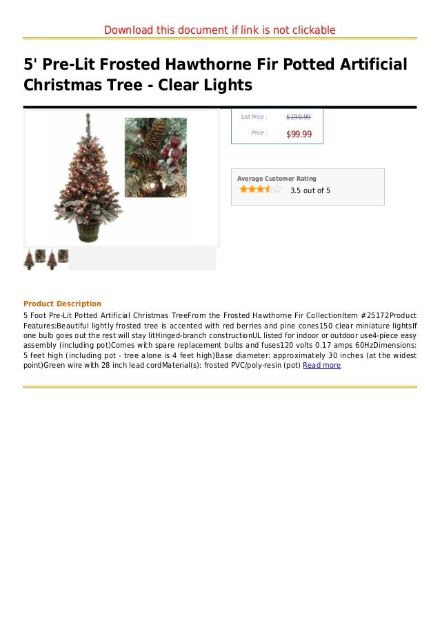 GKI Bethlehem Lighting Pre-Lit 7-1//2/' PE//PVC Christmas Tree with 500 Clear Lghts