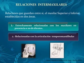Relaciones Intermaxilares, Montaje en Articulador Semi-Ajutable | PPT