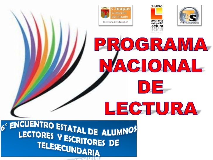 programa nacional de lectura