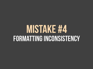 5 Presentation Design Mistakes to Avoid