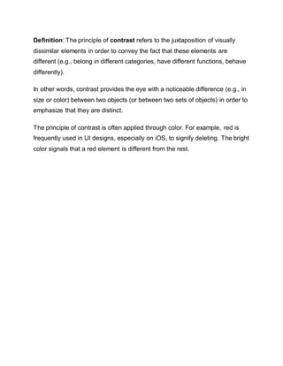 5 principles of visual design in ux | DOCX