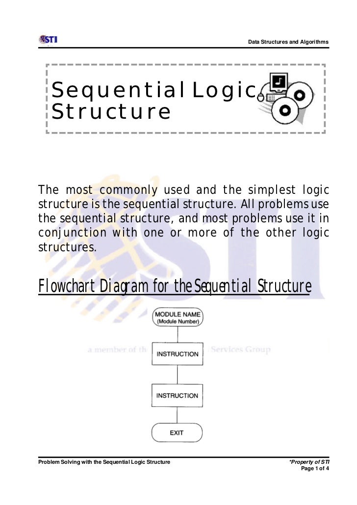 5 problem solving with the sequential logic structure