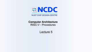 Procedures in Assembly Language in RISC V | PDF