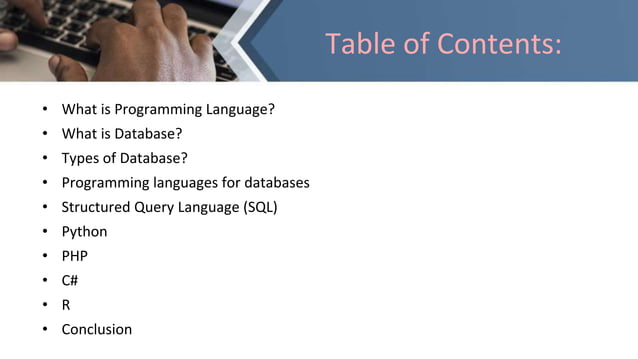 5 Programming Languages for Databases to Learn In 2023.pptx