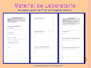 Aprendizaje Cooperativo en el IES Pino Manso
 