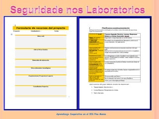 Aprendizaje Cooperativo en el IES Pino Manso
 
