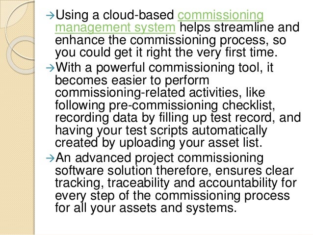 5 project commissioning best practices for you to consider | PPT