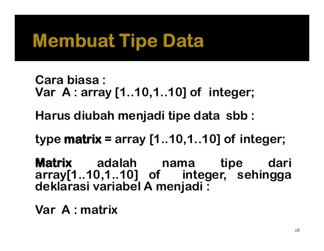 5 Prosedur Dan Fungsi