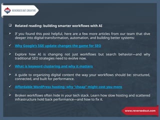 5 Proven AI productivity tools to fix broken workflows | PPTX